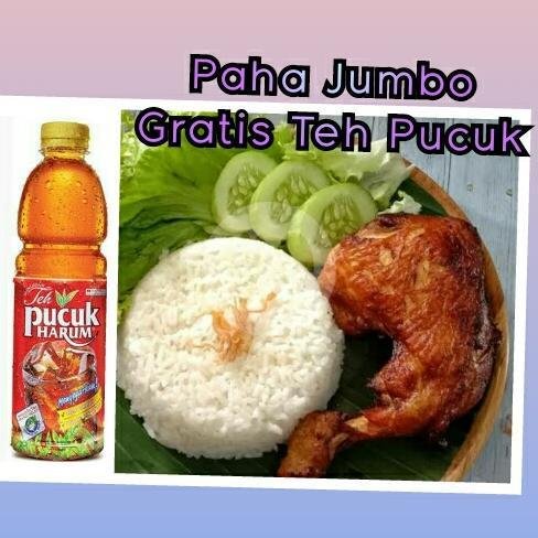 Nasi Penyet Ayam Sambel Kemangi menu Rawon & Geprek Tahu Jumbo Hj. Sri Yati, Dinoyo