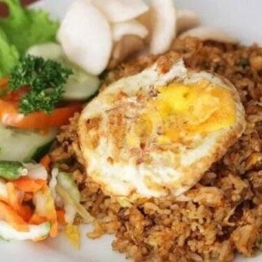 Nasi Goreng Anglo + Telor Ceplok / Dadar menu Nasi Goreng Anglo, Soekarno Hatta