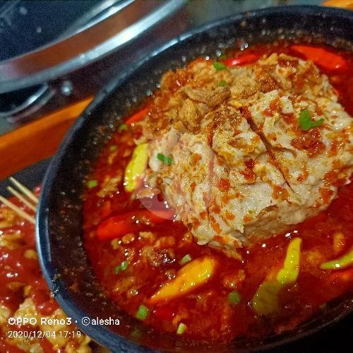 Iga Mini menu Pentol Pedes ALESHA bumiayu, Jl Labu