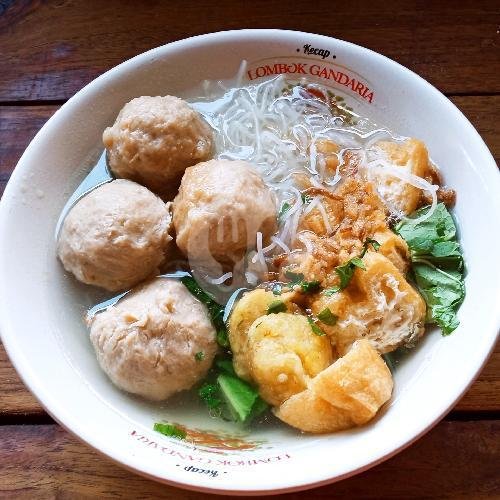 Mie Ayam Bakso Kecil menu Mie Ayam dan Bakso Cak Ndut, Bedingin