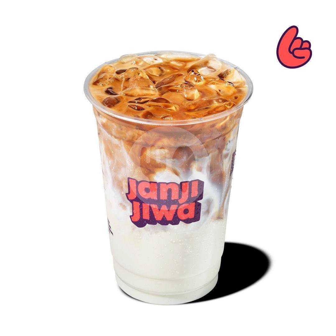 Kopi Susu Sahabat menu Kopi Janji Jiwa, Tunjungan Plaza