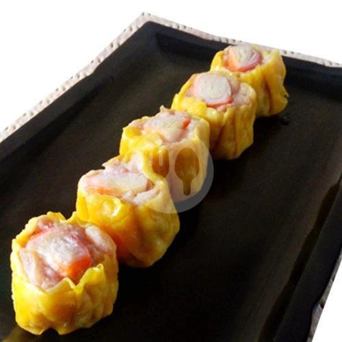 Siew Mai Sayur [ Spinach Siew Mai ] 5 pcs menu A-Thien Kitchen & Dim Sum, Pancoran Barat