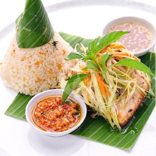 Special Today Salmon Pan Seared menu Mediterranea Restaurant by Kamil, Matrijeron