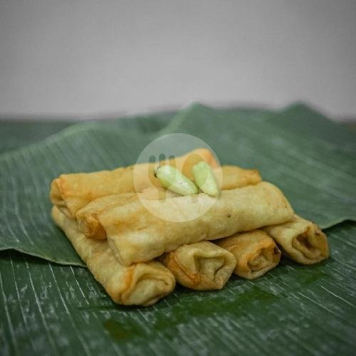 Kerupuk menu Bakso Pak Ruk Tipes, Serengan