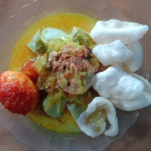 Tahu menu Nasi uduk Restu Ibu Pasekan, Stan