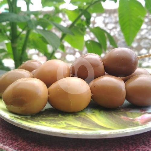 Perkedel menu Soto dan Bubur Ayam Abah Mansyur