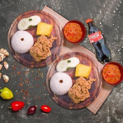 Spicy Peanut Chicken menu Ayam Geprek The Master, Lowokwaru