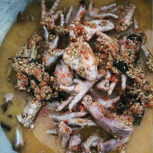 Kepala menu Sego Ceker