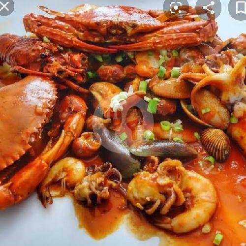 Mix 1 Saos Mentega menu Daffa Sea Food, Soreang