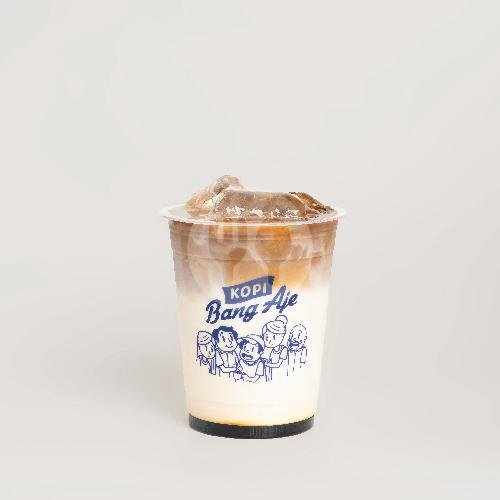 Es Coklat Susu Hazelnut menu Kopi Bang Aje, H. Nawi Raya