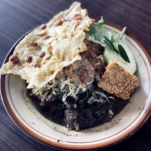 Es Teh menu Pecel Tumpang Pak Sun, Blimbing