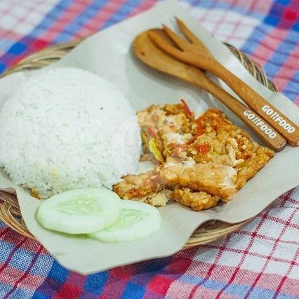 Nasi Telur menu Penyetan Mas Kobis, Nangka III