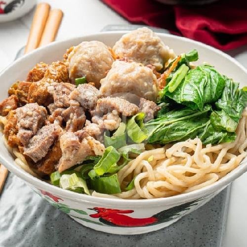 Mie Ayam Bakso Daging Cincang menu Bakso Dan Mie Ayam Lare Gunung