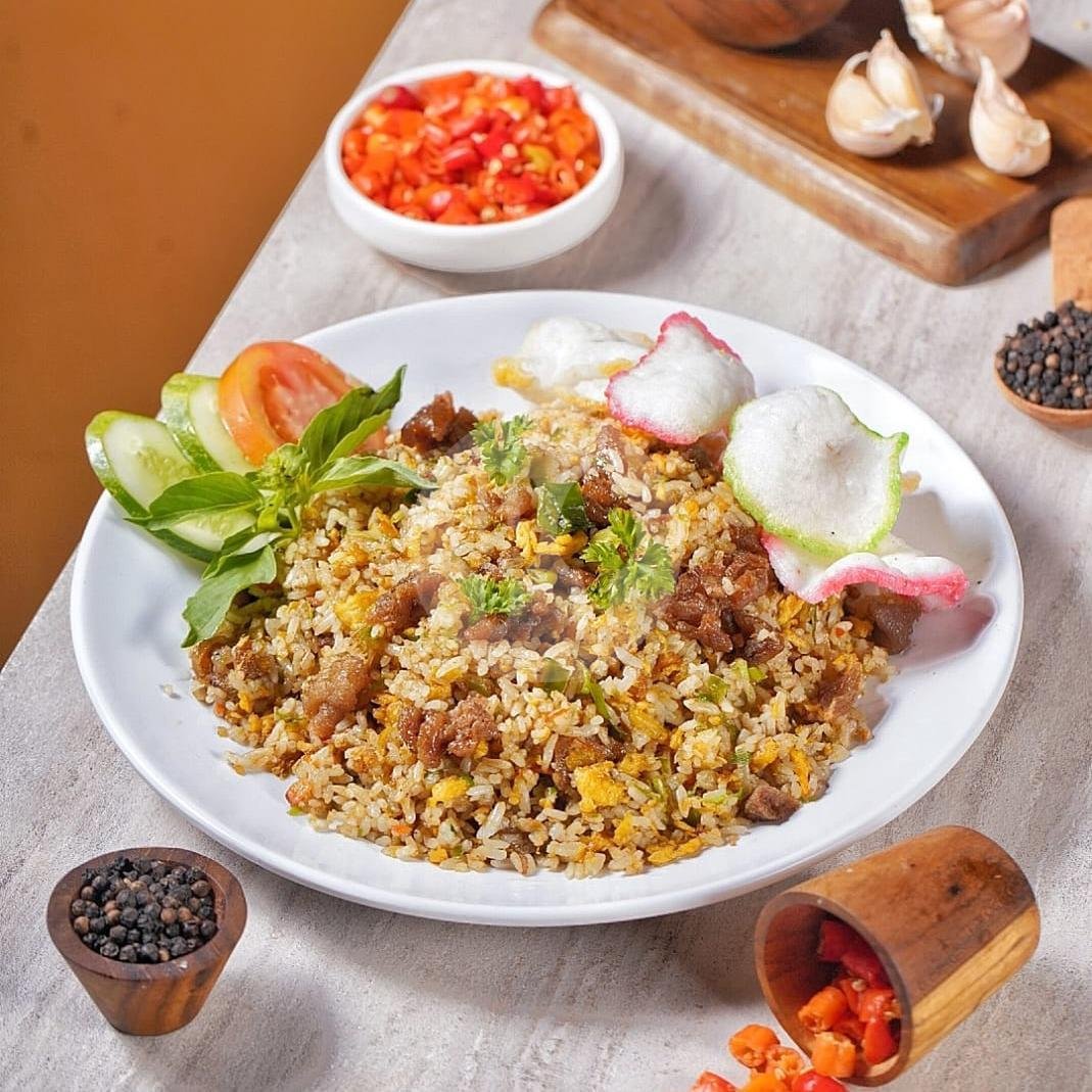 Nasi Goreng Bebek Remuk menu Bebek Kaleyo Exspress, Sunter