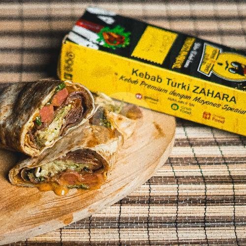 Kebab Daging Double menu Kebab Turki Zahara, Tabing