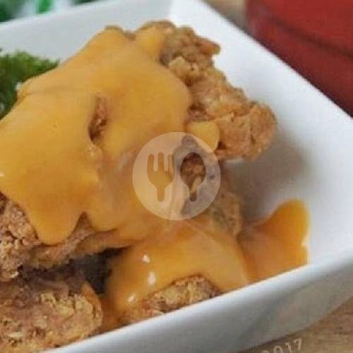 Ati Ampela Goreng+tahu/tempe. menu Ayam Geprek Nuklir, Baladewa