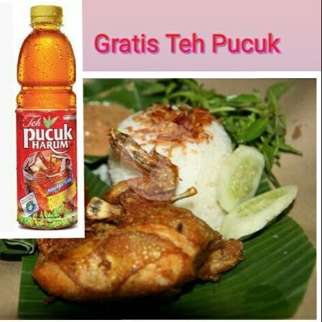 Nasi Ayam Ungkep Gratis Teh Pucuk menu Rawon & Geprek Tahu Jumbo Hj. Sri Yati, Dinoyo