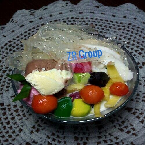 Es Rumput Laut Cream menu Pondok Es Teller ZR, Kuranji
