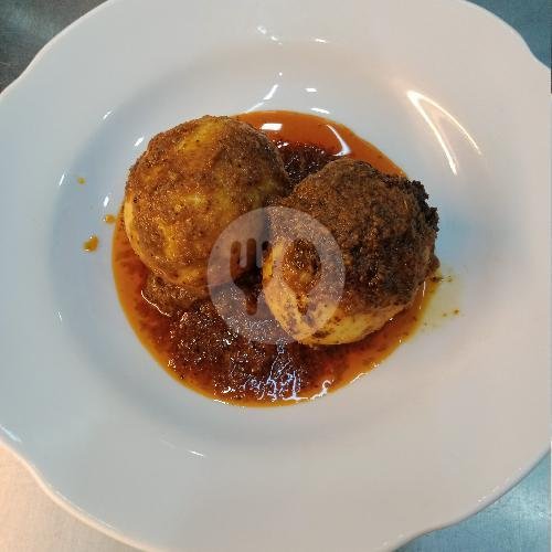 Telur Barendo menu Nasi Padang Roda Baru 36, Rancabango