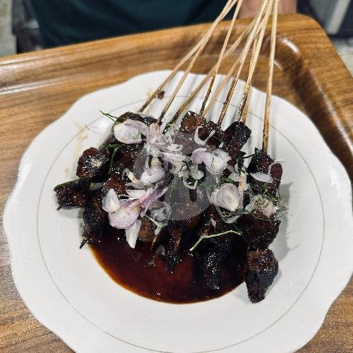 10 TUSUK SATE KAMBING DAGING menu WARUNG MORO SENENG SATE KAMBING DAN GULE, SULFAT
