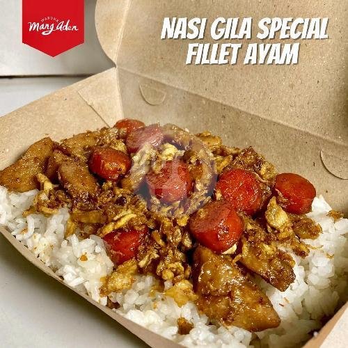 Nasi Ayam Geprek Double menu Warunk Mang Aden, Babakan Jeruk 1