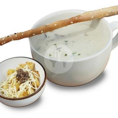 Creamy Mushroom Soup menu Tamani - Express Plaza Senayan