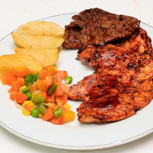 Pulung Barbeque Lada Hitam menu Pulung Steak & Nasgor, Ngestiharjo, Kasihan, Bantul