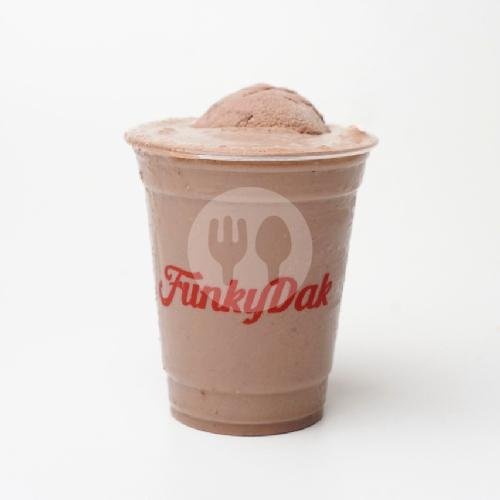 Nutella Banana Milkshake menu Funkydak, Komplek Colombo
