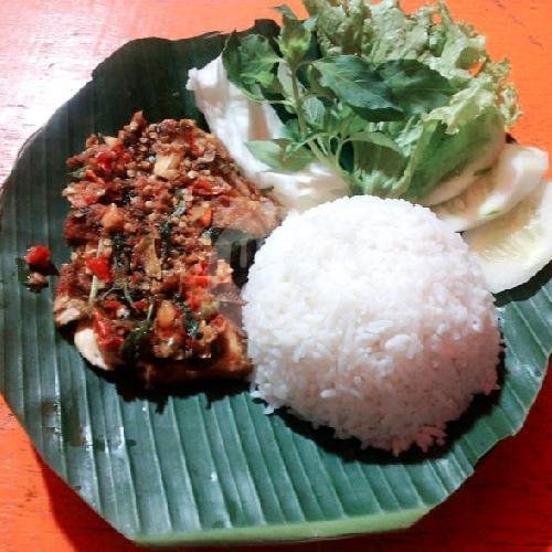 Nasi + Ayam Penyet menu Ayam Penyet Antasari, Manunggal Juang