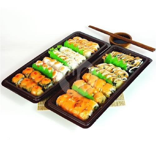 Platter Sushi Ureshii 2 menu Tanoshi, Tugu Jogja