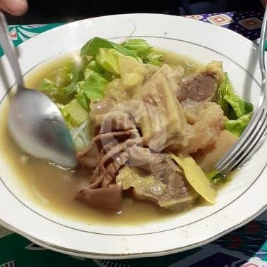 Soto Ayam Biasa menu tahu campur Sam Umel, karangploso