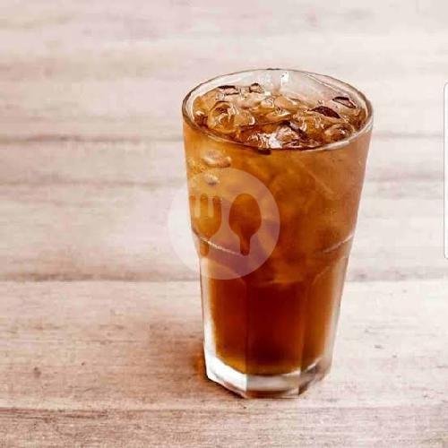 Es Teh menu Bubur Ayam Aisyah Doa Ibu, Kasihan