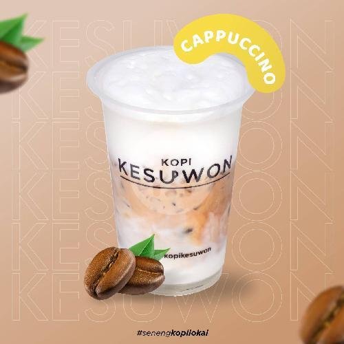 Ice Creamy Pandan Latte menu Kopi Kesuwon, Jember