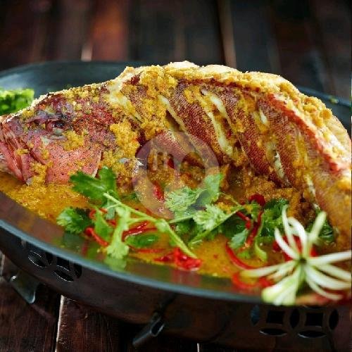 Ikan Kerapu Goreng 3 Rasa menu Cabe IJO, Batu Ceper