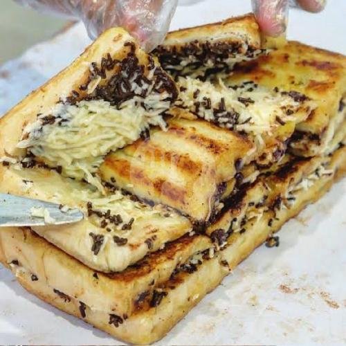 Roti Pisang Keju menu Pisang Panggang Dan Roti Bakar Pak Kumis, Burangrang