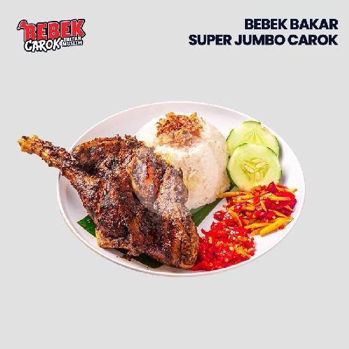 SPESIAL Bebek Bakar Super Jumbo Carok menu Bebek Carok, Malang