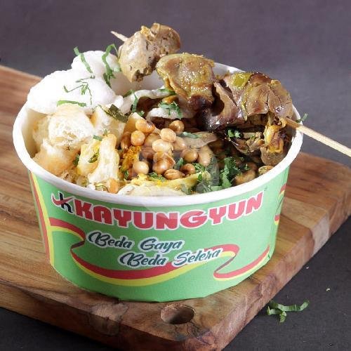 Bubur Ayam Spesial Hati Ampela menu Bubur Ayam Kayungyun, Sukun