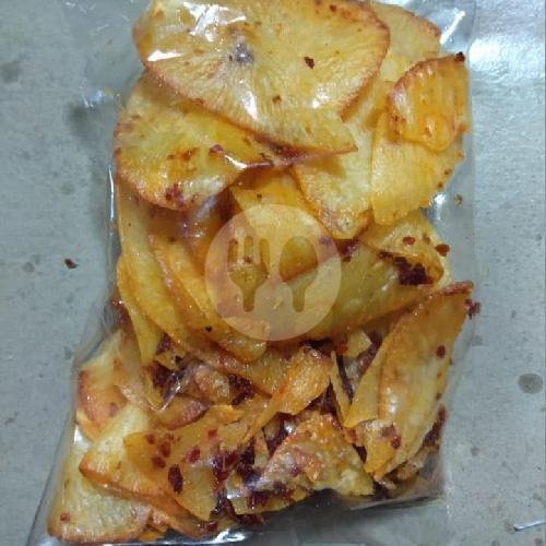 Kerupuk Kulit menu Sate Padang Buyung Apotik Rini, Rawamangun