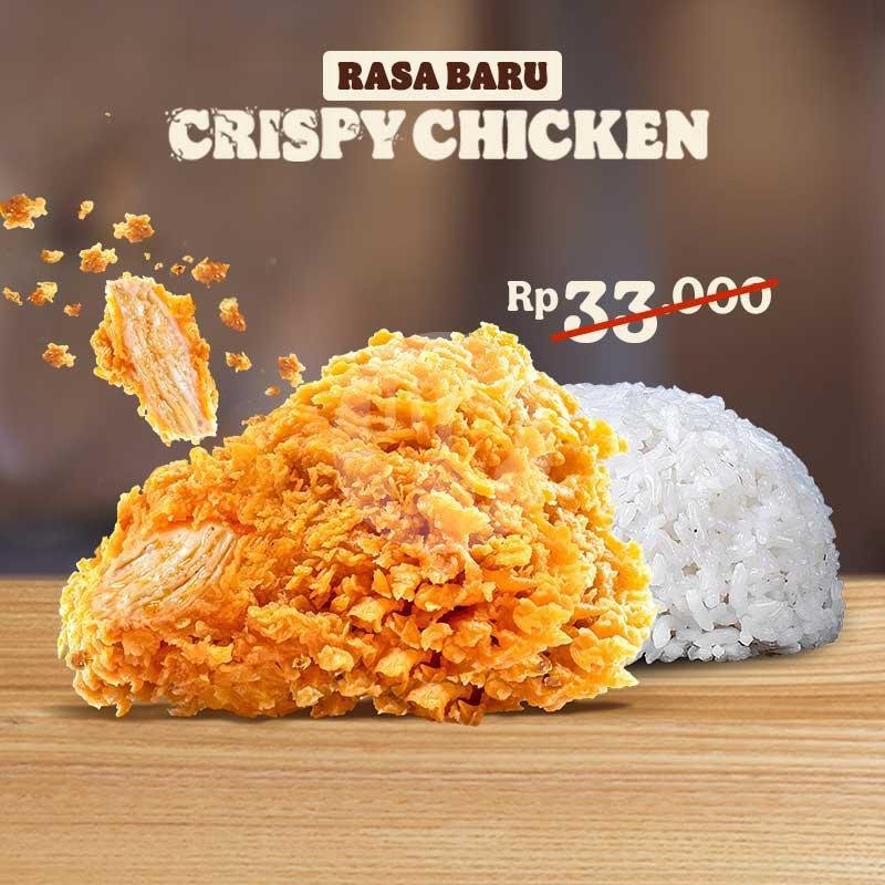 1 Ayam Spicy ð¶ï¸ðð» + Nasi menu Burger King, Tunjungan Plaza