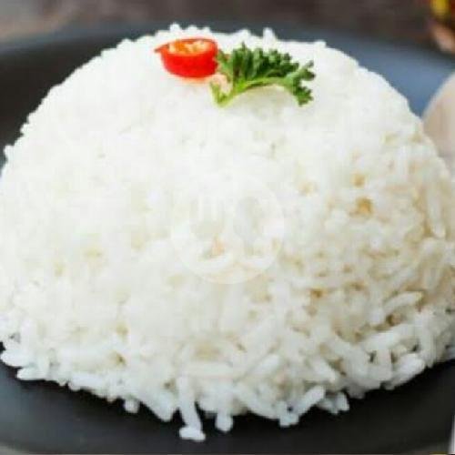Nasi Putih menu Sate Ayam Madura Cak Yadi, Cukangkawung