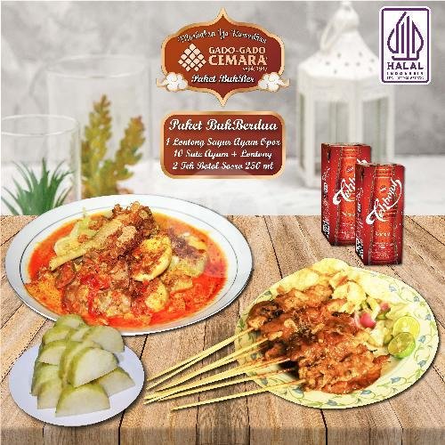 Paket Buk Ber Tiga Cemara Paket BukBer 3 Promo Ramadhan menu Gado-Gado Cemara, Wolter Monginsidi