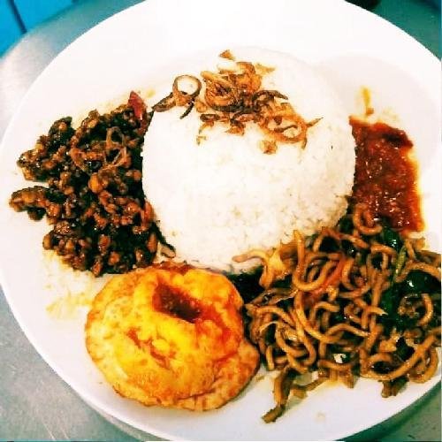 PAKET RAMES AYAM menu WARTEG WISATA JAYA (Teras Cihampelas), Cipaganti