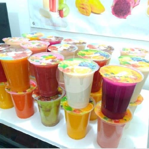 Matcha Coco Cincau menu Japilus Ice, Ikan Tombro