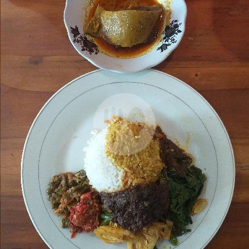 Nasi Kikil ( Bungkus) menu Masakan Padang Salero Bundo, Simo Pomahan
