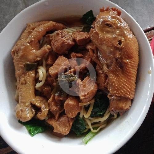 Mie Ayam Bakso Kecil menu Mie Ayam Ceker Resik, Ngaweng