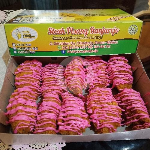 Cokelat menu Steak Pisang Banjarejo, Taman
