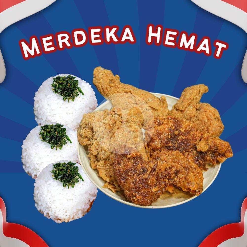 Hemat Spicy Chicken Buttermilk menu Blue Turtle Chicken & Coffee, Palasari