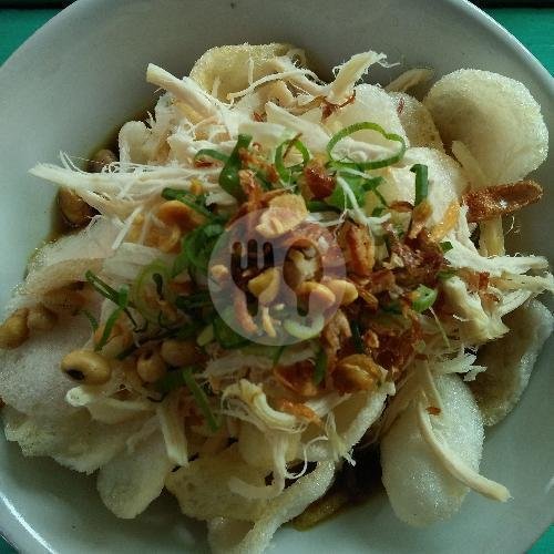 Bubur Putih menu Bubur Ayam Mas Abe, Tamantirto