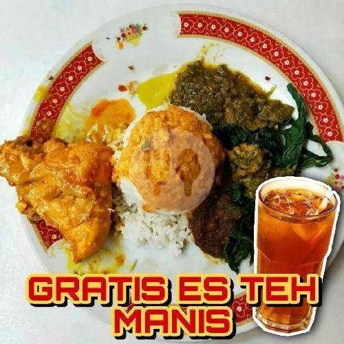1 Porsi Lontong Sayur menu Nasi Kapau Masakan Padang, Cirebon