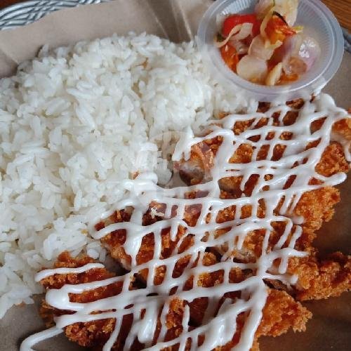 Nasi Ayam Katsu Keju menu Warung Nasi Ayam Bali, Cengkareng